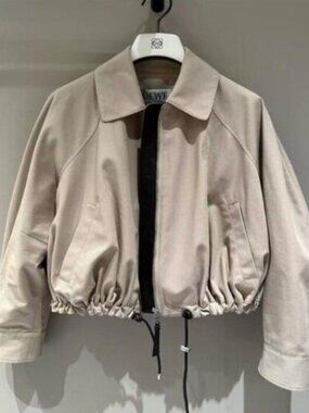 Loewe Women's Natural Relaxed Fit Balloon Jacket